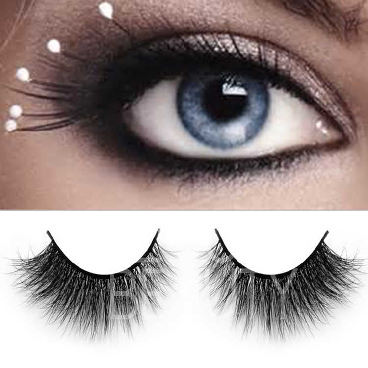 Premium quality luxury 3D real mink eyelashes ES38